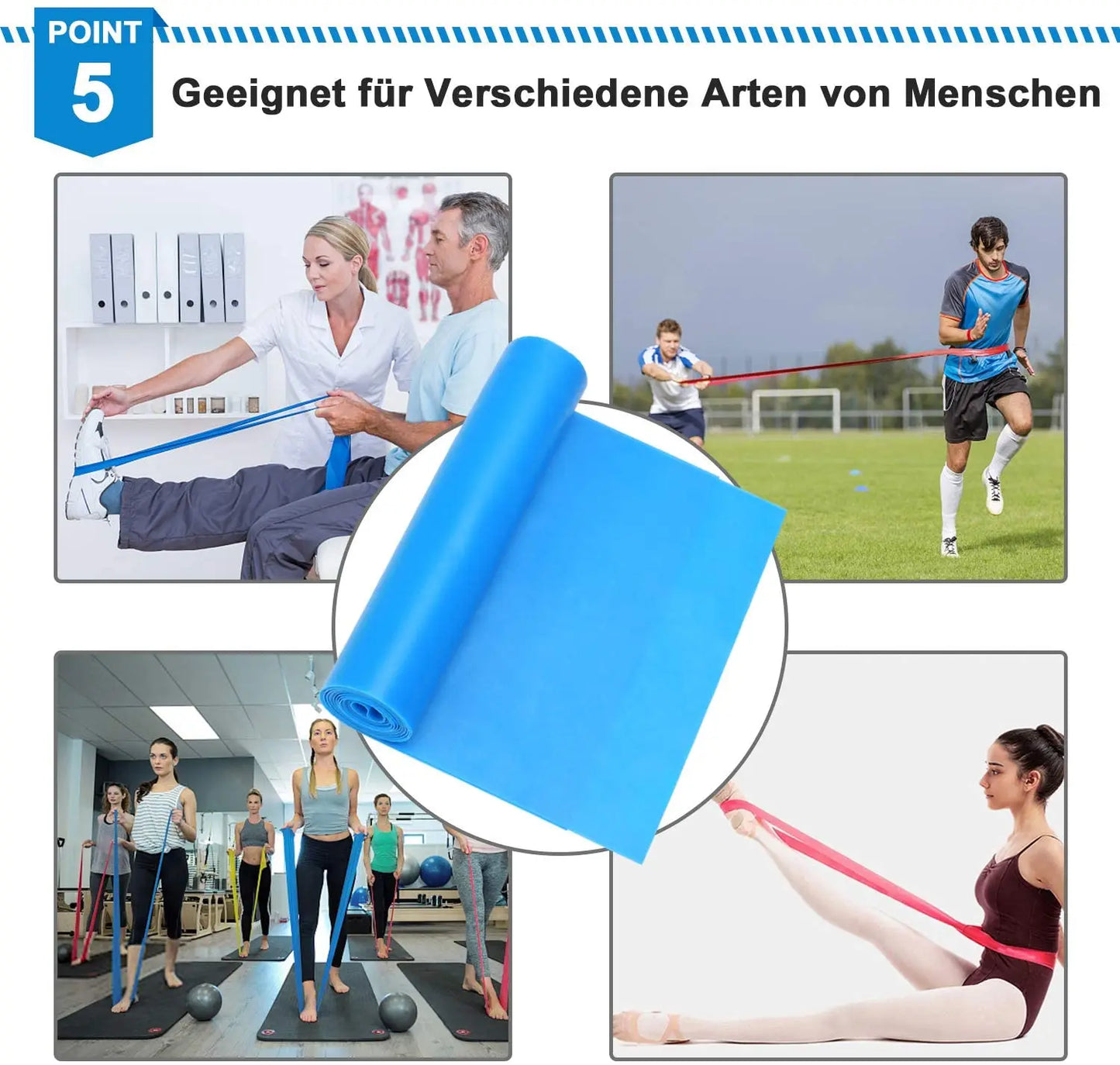 3 Resistance Bands Elastic Fitness Tapes Yoga Pilates Crossfit Stretching Muscular Work Out Equipment